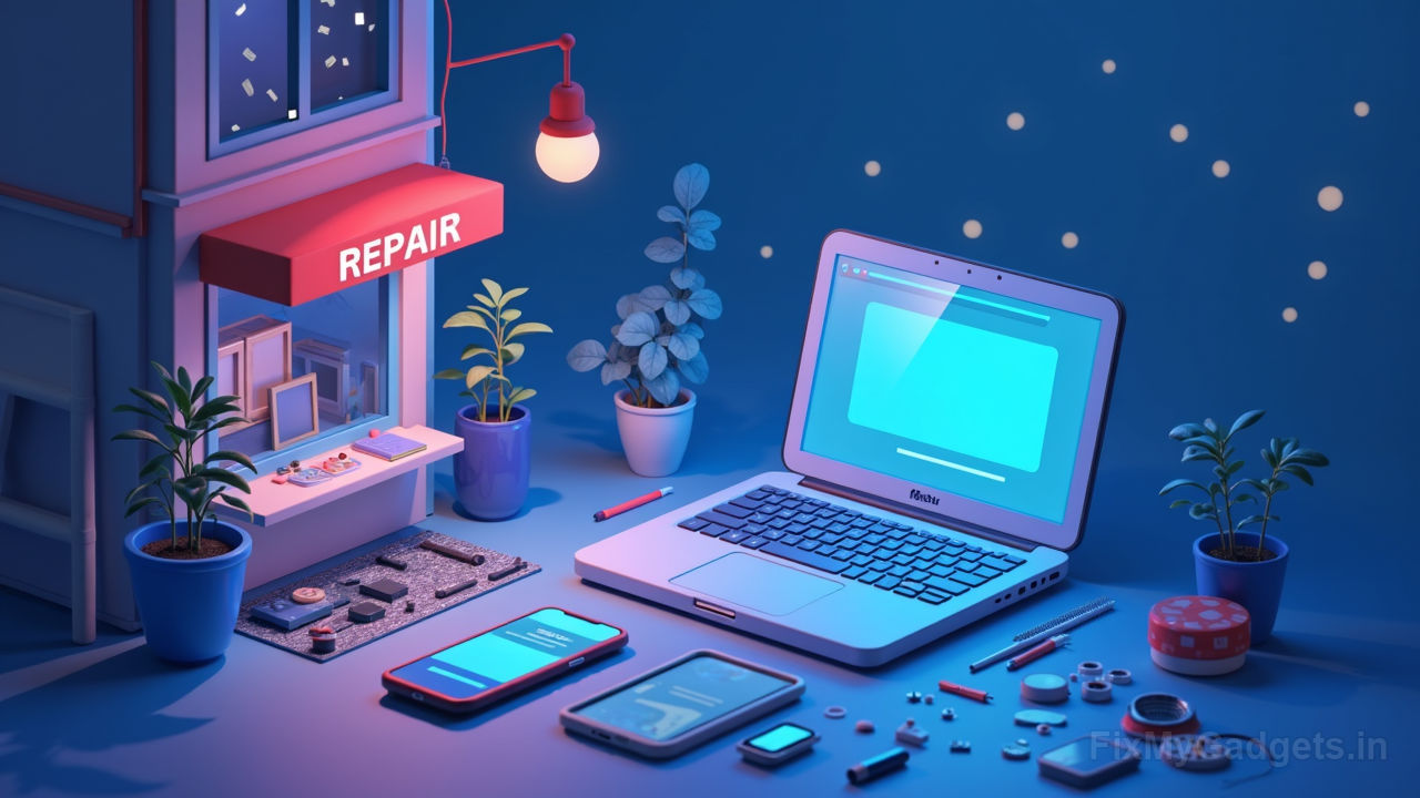 Choosing Between Local Repair Shops and Doorstep Services in India