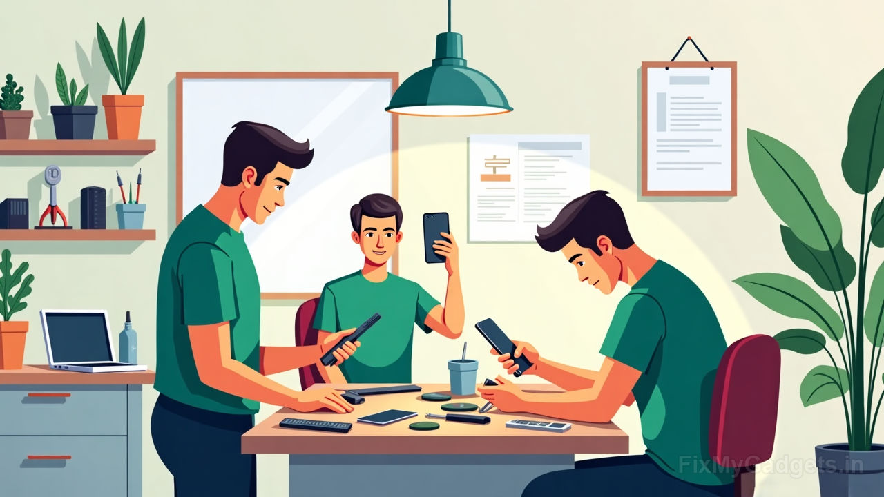 Samsung Mobile Service Center vs Third-Party Repair: Cost & Time Compared
